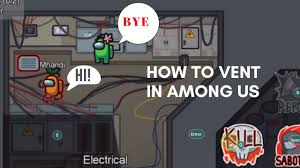 How To Vent In Among Us Youtube