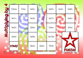 Printable math board games for kids. Primary School Multiplication Teaching Resources And Activities Sparklebox