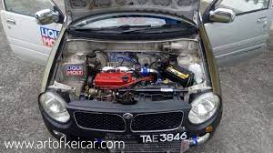 Saya berikan informasi tentang modifikasi yang pernah saya lihat. Kancil Belalang Turbo L2s Art Of Kei Car