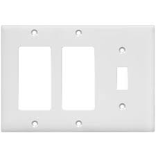 Check spelling or type a new query. Standard Size 3 Gang Light Switch Cover Enerlites Combination Double Toggle Single Decorator Rocker Outlet Wall Plate Polycarbonate Thermoplastic 4 50 X 6 38 Almond Ul Listed 881231 A Wall Plates Wall Plates Accessories Fcteutonia05 De