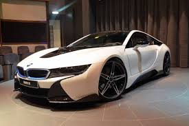The aerodynamic kit is backed up by a lowered suspension, to add extra handling to the sports car. Ac Schnitzer Bmw I8 Delivered In Abu Dhabi