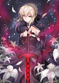 Fate セイバー オルタ イラスト
