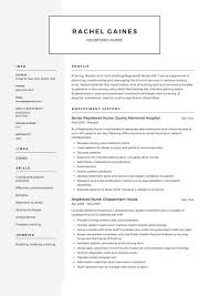 Registered Nurse Resume Sample Writing Guide 12 Samples Pdf