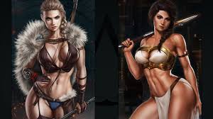 Rule 34 Dev - 1girls 3d abs areolae assassins_creed_(series)  assassins_creed_valhalla batesz big_breasts blender breasts  eivor_varinsdottir female female_only large_breasts muscles muscular  muscular_female nipples panties solo tattoo|6871946496