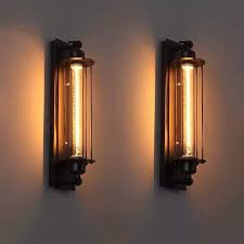 Industrial Style Vintage Bar Wall Lamp Warmly
