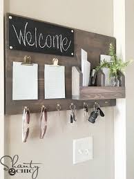 Diy Wooden Command Center Diy Home Decor Easy Home Decor Decor