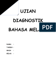Ujian Diagnostik Bahasa Melayu Pdf