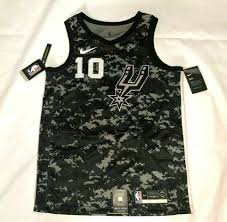 How i look in my spurs jersey camouflage. Nike San Antonio Spurs Swingman City Camo Derozan 10 Jersey Mens M Aj4644 014 Nike Sanantoniospurs San Antonio Spurs San Antonio Camo Jersey