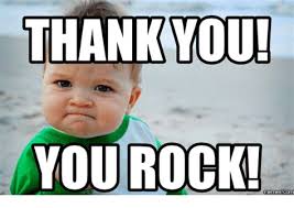 To help communicate your gratefulness, we've collected some favorite thank you memes, quotes, images, and sayings for you. Thank You Very Much Memes