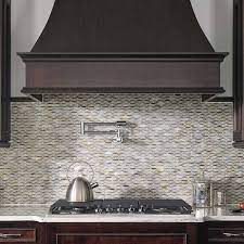 Commit to the backsplash color, shape, pattern, and price. Uniquely Shaped Backsplash Mosaics That Don T Compromise On Luxury