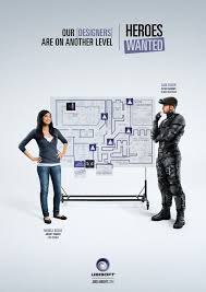 Ubisoft Heroes Wanted By Simon Duhamel Gamesnext Ubisoft Hero Poster Design
