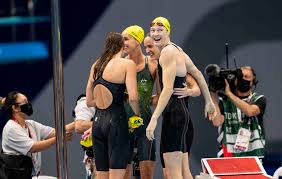 Australia is one of only five countries to have sent athletes to every summer olympics of the modern era, alongside great britain, france, greece, and switzerland. Australia Dominates Again In The Women S 4x100 Freestyle Relay The New York Times