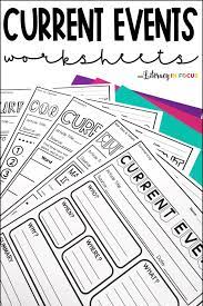 5 Common Core Current Event Reports Current Events Worksheet Current Events Social Studies Curriculum