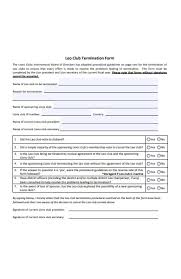 Members of the conesus lake association will be given two free flares for each paid 2020 and 2021 membership. Free 51 Termination Forms In Pdf Ms Word Xls