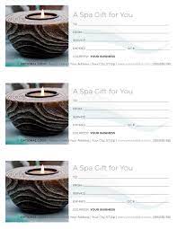 Select a free template from our personal gift certificate template gallery. Free Gift Certificate Templates For Massage And Spa