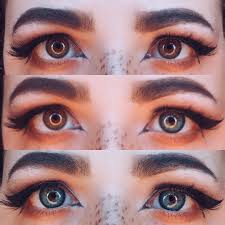 Ttdeye Egypt Blue Colored Contact Lenses Anime Eye Makeup Artistry Makeup Aesthetic Makeup