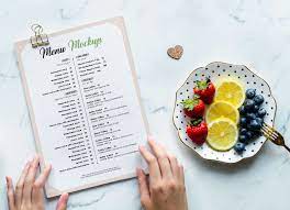 Download Free A4 Restaurant Flyer Menu Mockup Psd Good Mockups