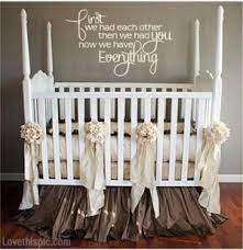 New Baby Quote Quote Home Sweet Baby Decorate Nursery Crib Neutral Baby Rooms Baby Room Ideas Nursery Wall Quotes New Baby Products Baby Room