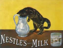 Vintage Nestle Ad Nostalgia Sanat Ve Guzel Sanatlar