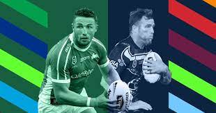 Keaon koloamatangi of the rabbitohs is tackled during the round 14 nrl match between the north queensland cowboys and the south sydney rabbitohs at qcb stadium on august 15, 2020 in townsville, australia. South Sydney Rabbitohs V North Queensland Cowboys Round 9 Preview Nrl