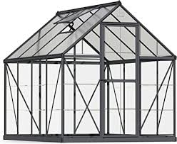 Add to cart + add. Amazon Com Palram Hg5008y Mythos Hobby Greenhouse 6 X 8 X 7 Gray Garden Outdoor