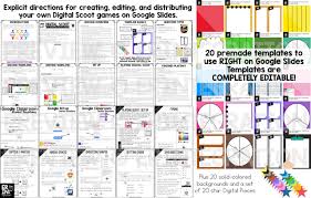 Design and create your own board game for any subject and any topic! Digital Scoot Creation Kit For Google Slides Make Your Own Game