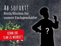 Koch die box bewerben : Koch Kochin Werner S Metzgerei
