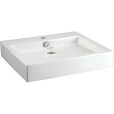 top mount rectangular lavatory sink