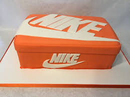 Nike Shoe Box Cake Beau Gateau Gateau