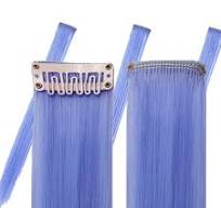 Periwinkle Blue Hair Extension