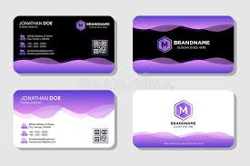 Or drag and drop photos you personally took into the intuitive program and experiment with its cool editing features. Set Of Business Card Template Gradient Purple And Pink Color Wave Concept With Black And White Background Stock Vector Illustration Of Graphic Background 166642493