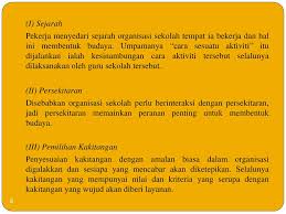 Sekolah juga sering mengadakan rapat terkait berbagai kegiatan yang akan dilaksanakan oleh pihak sekolah dan salah satunya adalah rapat untuk menentukan tanggal diadakannya ujian akhir semester ganjil. Hubungan Kepemimpinan Pengetua Dengan Budaya Sekolah Ppt Download