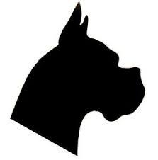 The Munich Silhouette The Original Blueprint For A Good Head Dog Stencil Dog Quilts Animal Silhouette