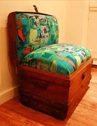 Cute Trunk Seat Old Sofa Creative Furniture Redo Furniture