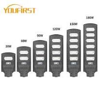 Smart Bright Multi Power Street Solar Integrated Light LED Outdoor All in  One Integrated
