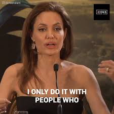 The interviewer who made Angelina Jolie melt