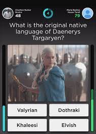 Game of thrones gave us several good years, endless plot twists, and a long list of characters that we all feared we would not remember the names of. Quizup Answers Game Of Thrones Trivia Modojo