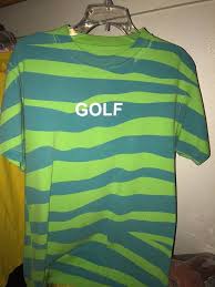 Get deals with coupon and discount code! Golf Wang Green Tiger Striped Men S Fashion Clothes On Carousell