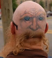 Eyes In The Back Of My Head Stache Funny Tattoos Weird Tattoos Bad Tattoos
