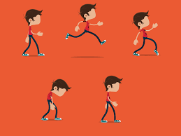 A67bb431984721 56eaf214ea391 Motion Design Animation Walking Animation Walk Cycle Animation