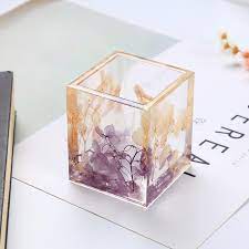 Art nail artifici flower resin bat mold dh nails embelish moyra nail art decor home resin uv flowers brides glass uv resin man steampunk mold silicon. Diy Transparent Silicone Mould Dried Flower Epoxy Resin Decor Craft Round Square Storage Pen Holder Molds Jewelry Making Tools Jewelry Tools Equipments Aliexpress