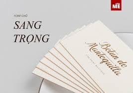20 Fonts chữ sang trọng Designer không nên bỏ qua
