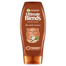 Products aimed for the latter used to contain not only mineral oil, but petrolatum, lanolin and sometimes vegetable oils. Garnier Ultimate Blends Coconut Oil Conditioner Frizzy Hair 360ml Tesco Groceries