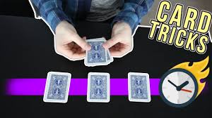 With a quick movement, the deck shrinks! 3 Easy Card Tricks You Can Learn In 5 Minutes Youtube