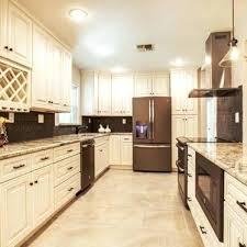 kitchen off white kitchen black