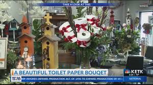 Alibaba.com offers 6,549 soap flower bouquet products. Florist Goes Viral After Creating Toilet Paper Bouquet Ketk Com Fox51 Com