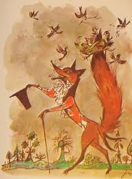 Ilustracja do książki józefa hena „z diabłem sprawa, wyd. Znalezione Obrazy Dla Zapytania Ilustracje Jan Marcin Szancer Fox Illustration Fairytale Illustration Illustration
