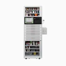 The company created an automated dispensing cabinet called pyxis, a system of inventoried and connected cabinets and pharmacy units, allowing a safe delivery and reception from point to point between pharmacies to pharmacies, pharmacies to medication units. Omnicell Xt Automated Medication Dispensing Cabinet System