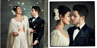 Chopra and jonas had their traditional hindu ceremony on sunday. The Pictures From Priyanka Chopra And Nick Jonas Wedding Reception Have Been Released And That S The Look Of Love