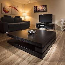 For many modern homes, coffee tables are the focal point of the living room. Extra Large Modern Square Black Oak 1 2mt Coffee Table Ag Studios 397e Coffee Table Square Large Coffee Tables Large Square Coffee Table